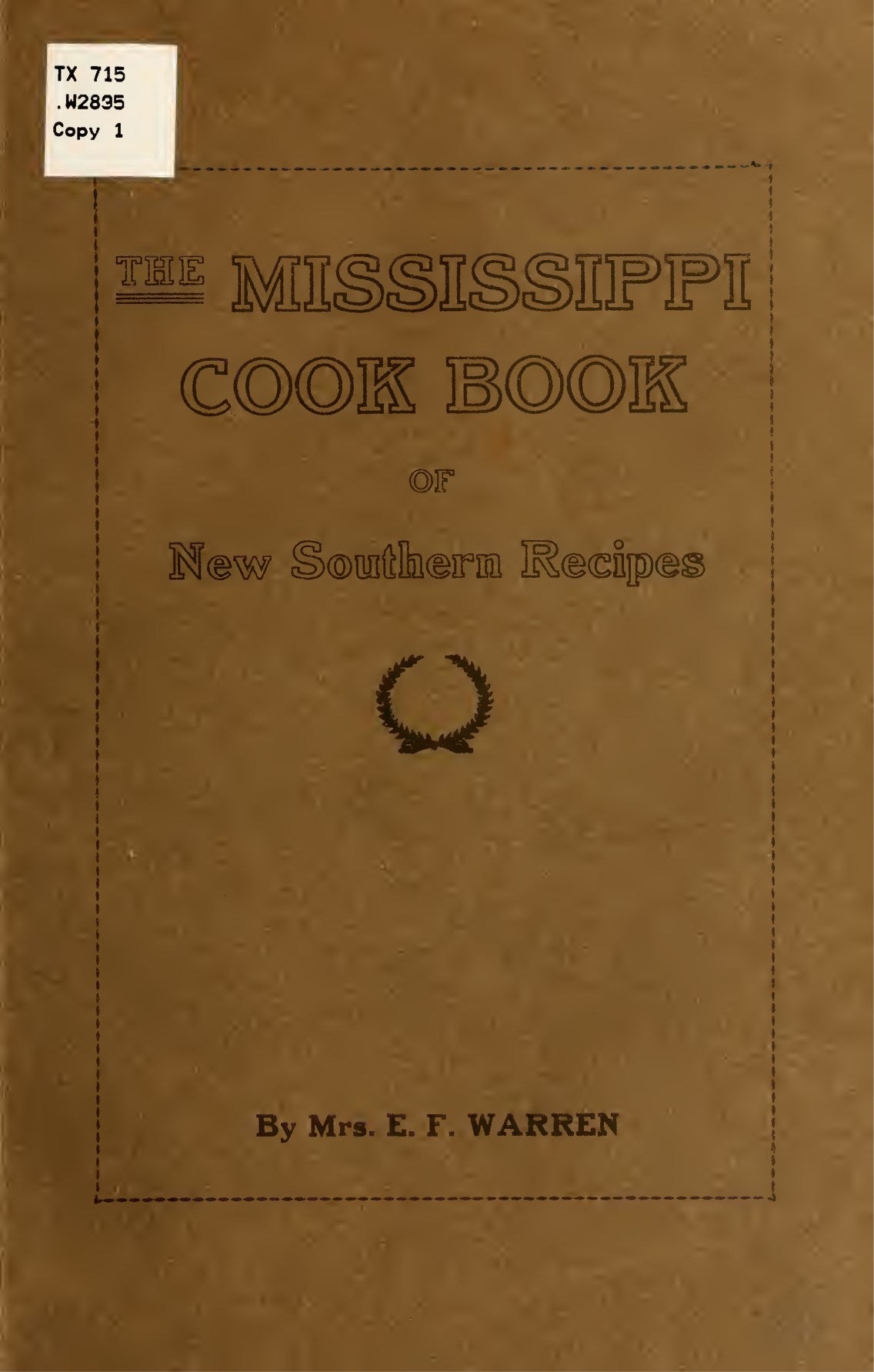 The Mississippi Cookbook