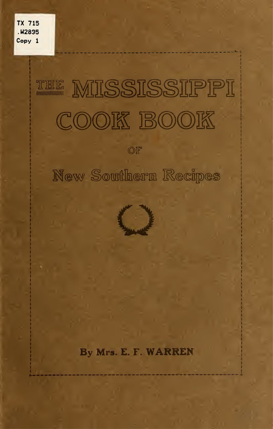 The Mississippi Cookbook